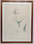 EGAS FRANCISCO - SÉRIE UCAYEM (2 DE 50) - Elegante pintura finamente executada em aquarela sobre cartão de estilo expressionista representando figura masculina assinado no canto inferior esquerdo e datado de 1984, excelente estado de conservação , acompanha elegante moldura em madeira com vidro anti reflexo medindo 63 x 83 cm. BIOGRAFIA: Egas Francisco (São Paulo SP 1939)Pintor, desenhista, cenógrafo e professor.Egas Francisco Sampaio de Souza vive em Campinas. Na década de 60, leciona educação artística no Instituto D. Nery e, no Centro de Ciências, Letras e Artes, dirige o departamento de pintura, onde ministra cursos para crianças e funda o curso livre para engraxates e jornaleiros. Em 1974, faz a cenografia e o figurino para o espetáculo Pinocchio, montado pela Sia Santa de Campinas. Ministra o curso Introdução à Arte Contemporânea no Senac, em 1979, e o curso Os Pintores Malditos, no Museu de Arte Contemporânea, MACC, em 1981.Críticas"Muitíssimo conhecido na Europa e especialmente na Itália, Egas foi muito discutido e divulgado nos ambientes da crítica. Faz pintura por necessidade interior, sendo figurativo por lhe parecer inútil inovar linguagens para manifestar verdades imutáveis. Reconhecido pela singularidade das suas composições devotadas ao Expressionismo, observa tudo de uma maneira inquietante, possuindo um sonho nobre e mágico, retratando e construindo para o enriquecimento da existência bíblica, dos mitos e dos enigmas, desde o divino do Paraíso ao inferno do Purgatório".Narcizo MartinsMARTINS, Narcizo. Panorama da arte contemporânea. Tito Alencastro. Narcizo Martins. Narcizo Martins; Mary Martins. s.l., Gráfica e Ed. C, 1986.Exposições Individuais1960 - São Paulo SP - Individual, na Livraria Macunaíma1963 - Salvador BA - Individual, na União Cultural Brasil-Estados Unidos1964 - Rio de Janeiro RJ - Individual, na Petite Galerie1971 - Campinas SP - Individual, na Galeria Girassol1975 - São Paulo SP - Individual, no MACC1985 - Gênova (Itália) - Individual, na Galeria L'Arte Modello1985 - Bérgamo (Itália) - Individual, na Ars Galeri1985 - Udine (Itália) - Individual, no Studio Art isive1985 - Milão (Itália) - Individual, no Centro Culturale Italo-Brasiliano1985 - Stuttgart (Alemanha) - Individual, na Galeria Jakobsbrunnen1985 - Buenos Aires (Argentina) - Individual, na Atlântica Gênova1986 - Campinas SP - Egas Francisco: pintura e aquarela, na Galeria de Arte Unicamp1986 - Stuttgart (Alemanha) - Egas Francisco Malerei, no Volksbank1987 - Goiânia GO - Individual, na Itaugaleria1987 - São Paulo SP - Egas Francisco: pintura, no Paço das Artes1990 - Amsterdam (Holanda) - Individual, na White Bergen1991 - Campinas SP - Individual, na Galeria de Arte do Centro de Convivência Cultural1998 - Stuttgart (Alemanha) - Individual, na GBH Galerie1998 - Stuttgart (Alemanha) - Individual, no Café StellaExposições Coletivas1963 - São Paulo SP - Salão do Trabalho, na Galeria das Folhas1965 - Campinas SP - Casa Azul, no Jóquei Clube1965 - São Paulo SP - Propostas 65, no MAB/Faap1966 - Campinas SP - Salão de Arte Contemporânea de Campinas1970 - Campinas SP - 6º Salão de Arte Contemporânea, no MACC1971 - Campinas SP - Coletiva, na Galeria Girassol1972 - Campinas SP - Grupo Hoje, no MACC1972 - Florianópolis SC - 1º Salão de Artes Plásticas da Ilha de Santa Catarina1973 - Campinas SP - Inauguração da Galeria do Paço Municipal, no Paço Municipal1974 - Mostra Novos Valores, patrocinada pelo Sesc1975 - São Paulo SP - Coletiva Bosch, no Masp1975 - São Paulo SP - Teatro Aliança Francesa1976 - Campinas SP - Coletiva, no MACC1976 - São Paulo SP - Bienal Nacional 76, na Fundação Bienal1977 - São Paulo SP - 30 Anos de Arte Moderna, no Masp1977 - São Paulo SP - Coletiva, no Paço das Artes1978 - Campinas SP - Pinturas de Pequena Quadratura, na Aliança Francesa1979 - Brasília DF - Coletiva, na Fundação Cultural do Distrito Federal1979 - Campinas SP - Coletiva, no Centro de Convivência Cultural1979 - Piracicaba SP - Coletiva, no Paço do Teatro Municipal de Piracicaba1980 - Campinas SP - Coletiva, na Galeria Senac1982 - Campinas SP - Retrospectiva, no MACCca.1982 - São Paulo SP - O Retrato Brasileiro, no Paço das Artes1983 - São Paulo SP - Coletiva, no CCSP1984 - Campinas SP - Aquarelas, na Galeria Aquarela Arte Contemporânea1984 - Campinas SP - Arte Contemporânea de Campinas 1958/1978, na Galeria de Arte da Unicamp1984 - Campinas SP - Obras do Acervo Unicamp, no Centro de Convivência1985 - Bratto (Itália) - Coletiva de Verão1986 - Bari (Itália) - Fiera del Levante1986 - São Paulo SP - Marc Chagall, na Galeria São Paulo1987 - Brasília DF - Colômbia e Brasil: um poema a cores, na Embaixada da Colômbia1987 - Salzburg (Alemanha) - Coletiva, no Laboratório Z1988 - Udine (Itália) - Bienal de Udine1992 - Campinas SP - Premiados nos Salões de Arte Contemporânea de Campinas, no MACC1995 - Campinas SP - Panorama Cultural de Campinas, no MACC