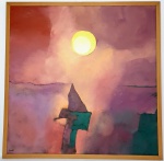 INOS CORRADIN com certificado 80 X 80 CM - '' Pôr do sol no mediterrâneo '' - Rara e lindíssima pintura finamente executada em técnica de óleo sobre tela com ricas colorações e finos traços, medindo 80 x 80 cm, assinado no canto inferior esquerdo. Perfeito estado de conservação, enquadrada em moldura de madeira nobre medindo 83,5 x 83,5 cm. Acompanha certificado emitido pelo artista autenticado em cartório, artista premiado e catalogado. NOTA: Equilibrista foi o tema que consagrou o artista , tema esse muito desejado e hoje muito raro no mercado devido a alta procura . Valor de mercado para essa obra varia de 8 a 10 mil reais , oportunidade . Acompanha elegante moldura nova . 1929 Nasce em 14 de novembro, em Vogogna, Piemonti, Itália. Com alguns meses seus pais transferem-se para Montreaux, Suíça Francesa, onde permanece até os 5 anos de idade. Depois, volta para a Itália, em Castelbado, Província de Padova, terra de seus pais, onde passa a infância e juventude. 1945Estuda pintura com o professor Tardivello. 1947Colabora com o pintor Pendini na execução de um mural alusivo aos mártires da resistência italiana, em Castelbaldo, Padova Itália. 1950Chega ao Brasil, estabelecendo-se em Jundiaí, São Paulo. 1951Conhece o pintor argentino Osvaldo Navarro que dirige o Atelier Cooperativa Politone na Vila Mariana, São Paulo. É convidado a fazer parte do núcleo artístico do qual participam, entre outros, os pintores: Ian Woronieki e Geraldo Trindade Leal e mais cinco pintores. 1952Convidado a participar do II Salão Paulista de arte moderna de São Paulo. 1953Chega a Salvador da Bahia com o pintor Trindade Leal. Conhece o grupo artístico baiano da época: Mário Cravo Júnior, Rubens Valentin, Aguinaldo dos Santos, Caribè, Raimundo de Oliveira, Pancetti, Jenner Augusto, Wilson Rocha e Mirabeau Sampaio, o crítico Wilson Rocha e o cantor e compositor Dorival Caymmi. 1954Convidado a participar do Salão Nacional de Arte Moderna do Rio de Janeiro.Osvaldo Gil Navarro o convida a participar da equipe de cenógrafos do Ballet do IV Centenário de São Paulo. Executa cenários para ballet e peças teatrais para Rugero Giacobbi e Aldo Cravo.1955Continua ativo como cenógrafo. 1957Começa uma nova fase de sua vida. Chega a Ibiúna, São Paulo, onde pinta e trabalha com os madeireiros que na época tinham na madeira sua principal fonte de economia, de onde extraia madeira para sua pequena fábrica de brinquedos. Nesta cidade, conhece o seu primeiro e mais importante marchand: Américo Reisfeld, que após cessar suas atividades é sucedido por seu genro, o Sr. Josef Bar-Tzion, que o representa em diversas exposições internacionais. 1960Casa-se com Maria Helena Rolin Carmelo com a qual teve três filhos. 1976É representado pela Sra. Carla Surian Albori com exclusividade européia. 1977Faz sua primeira exposição individual na Galeria de Arte André São Paulo, hoje denominada Nova André Galeria, onde trabalhou com exclusividade para André Blau, desde o começo da década de 60. 1979Contratado para pintar um cenário 8 x 11m para o teatro de Rovigo Itália 1990A Prefeitura de Jundiaí adquire 5 obras, com motivos religiosos, que estão expostos no Velório Municipal Adamastor Fernandes. 1993A Prefeitura Municipal de Jundiaí lhe presta uma homenagem pelos seus 40 Anos de Pintura, organizando uma exposição retrospectiva no Paço Municipal Nova Jundiaí, com obras emprestadas por inúmeros colecionadores. 1997Lança o livro La Visione Incantata na Nova André Galeria, em S.Paulo, com uma exposição. (livro lançado simultaneamente no Brasil e na Europa), lançado por Edas Edizioni DArte Surian. 2001Lança seu livro Venticinque Anni di mostre in Europa, lançado por Edas Edizioni DArte Surian. 2002A Companhia Italiana Costa Navegações lança ao mar o navio Costa Atlântica em Veneza e o contrata para decorar suas cabines com 800 serigrafias e 42 óleos sobre tela.Passa a fazer parte dos anais da Câmara Federal com discurso feito pelo Deputado Federal André Benassi ressaltando sua importância na pintura no Brasil e exterior. 2004Comemora 50 anos de pintura com uma super exposição no Hotel Intercontinental, na Al.Santos em S.Paulo, onde lançou seu livro 50 Anos de Pintura, editado por Auderi Martins. 2005É solicitado pela Prefeitura Municipal de Jundiaí, através do Prefeito Ary Fossen para criar um selo comemorativo dos 350 anos da cidade. Este selo também foi lançado pela Empresa Brasileira de Correios e Telégrafos. 2006É homenageado pela Associação Terapêutica de Estimulação Auditiva e Linguagem - ATEAL, juntamente com a Prefeitura Municipal de Jundiaí, em função de sua benemerência com as crianças assistidas dessa ONG, que inclusive reproduziram de forma singular algumas de suas obras. 2007Pinta o óleo sobre tela Tributo à Serra do Japi (l,80 x 9,00m), cuja réplica transformada num painel de 9,00 e 4,5 metros, encontra-se em exposição permanente na Rodoviária de Jundiaí, a convite do Prefeito Ary Fossen. 2008Lançamento do documentário INOS que traça um panorama de sua vida artística nos seus 56 anos de carreira, bem como curiosidades de sua vida pessoal. 2009Ano em que Inos completa 80 anos. As comemorações começaram em maio, na Itália, onde ele foi homenageado pela Prefeitura de Padova, através do Prefeito Flavio Zanonato, com uma exposição num Palácio Medieval do século XVI, na Salla della Gran Guardia na Piazza dei Signori.Em setembro, Inos fecha as comemorações com uma grande exposição na Nova André Galeria, onde trabalhou com exclusividade por 30 anos. Inos retorna à sua velha casa, depois de percorrer um longo caminho com mais de 200 exposições internacionais.Ainda em 2009,lança a 2ª edição do livro 50 Anos de Pintura com uma noite de autógrafos na Livraria da Vila, Al.Lorena em S.Paulo; 2010A Prefeitura de Jundiaí, por iniciativa do prefeito, Sr. Miguel Haddad, presta-lhe uma homenagem pelos seus 80 anos com uma exposição de esculturas e fotos de sua carreira ao lado de familiares e celebridades do mundo das artes, da música e da política nacional e internacional. O momento mais emocionante da homenagem foi o espetáculo musical, organizado por sua assessora Sandra Carnio, chamado Um concerto para Inos com músicas que retrataram momentos marcantes da vida do pintor, tendo à frente a cantora Clarina Fasanaro e músicos convidados.A convite do artista Ivald Granato passa a integrar o Grupo dos Onze (G11). O referido grupo é composto de renomados artistas da atualidade, dentre eles Cláudio Tozzi, Mario Gruber, Peticov, entre outros.A escultura O Saxofonista é escolhida para premiar sessenta grandes nomes da indústria musical brasileira no evento Expo Show Business, promovido por Tom Gomes. Dentre os premiados, Dody Serena, empresário do cantor Roberto Carlos, Guto Graça Mello, produtor musical da TV Globo, Marcelo Castello Branco, presidente da gravadora EMI e José Celso Guida, diretor geral da gravadora Biscoito Fino. 2011É homenageado com a exposição Gabinete de Arte Inos Corradin na Câmara Federal Brasília - DF , por ocasião do Momento Itália/Brasil. Inos que chegou ao Brasil na década de 50 é um símbolo da ligação e amizade entre brasileiros e italianos. 2013É homenageado na cidade de Padova - Itália, com o prêmio "Città di Padova 2013" pela sua trajetória artística.