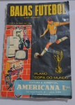 Álbum Balas Futebol - Americana 1958, o álbum está incompleto e tem marcas do tempo.