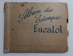 Álbum das estampas Eucalol, com muitas figurinhas, mas incompleto. Em bom estado