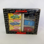 Schuco - Lindo set com 3 Schuco Piccolo na escala 1/90 - Volkswagen Fusca - Porsche 356 - Mercedes Benz 190 SL - Embalagem original. As rodas giram livremente