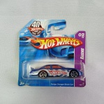 Dodge Charger Stock Car - Carro de coleção em miniatura na escala 1/64. Fabricado pela Hot Wheels - Embalagem original 2008 lacrada.