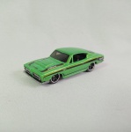 Plymouth hemi Cuda Barracuda - Hot Wheels - Carro de coleção em miniatura na escala 1/64 - Fabricado em diecast com partes em plástico injetado. As rodas giram livremente