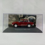 Volkswagen 1600 1969 - Carro miniatura escala 1/43 da coleção carros inesquecíveis do Brasil. Caixa e base originais. Carro de coleção em metal com partes em plástico injetado