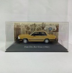 Ford Del Rey Ouro 1982 - Carro miniatura escala 1/43 da coleção carros inesquecíveis do Brasil. Caixa e base originais. Carro de coleção em metal com partes em plástico injetado