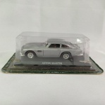 Aston Martin - Carro de coleção em miniatura escala 1/43 da Coleção Auto Collection da Del Prado. Blister lacrado e base originais.