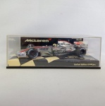 Mclaren Mercedes MP4-21 - Juan Pablo Montoya - Carro de coleção em miniatura diecast na escala 1/43 - Fabricado pela Minichamps. Embalagem original. As rodas giram livremente e os pneus são em borracha
