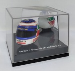 Mini Capacete Onyx Gianni Morbidelli HF027 escala 1:12- Fabricado em Portugal item de coleção sem manuseio  na embalagem original - muito bem conservado