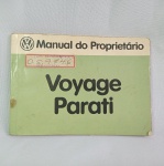 Volkswagen Manual do proprietário Voyage / Parati - O primeiro carimbo de manutenção é de 1983