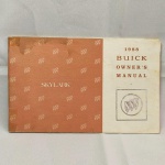 MANUAL do BUICK SKYLARK 1988 (OWNER`S MANUAL) - Escrito em Inglês.