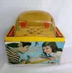 Brinquedo antigo - Jogo de basquete Fabricado pela Brinquedos FUPE - Funcionando. Embalagem original. Raridade