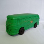 Brinquedo antigo - Plástico bolha - soprado - Onibus Expresso Lucchesi. As rodas giram livremente. Mede 36,5cm de comprimento. Raridade