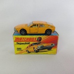 Brinquedo antigo Matchbox Superfast - BMC 1800 Pininfarina - Caixa original. Miniatura escala 1/64 - Fabricado na Inglaterra pela Lesney - Abre portas - Consta data 1969 