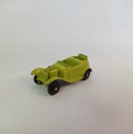 Brinquedo antigo - Carro Roadster em zamak - Fabricado pela Tootsietoy nos Estados Unidos. Mede aprox. 5,5cm de comprimento. As rodas giram livremente