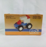 Brinquedo antigo Hering Rasti - Lindo carro de montar similar ao Lego. Na embalagem lacrada original. Contem 21 peças.