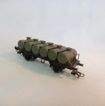 Brinquedo antigo - ferromodelismo - Vagão de carga na escala HO - Fabricado na Itália pela Rivarossi