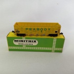 Brinquedo antigo - Ferromodelsimo - Vagão de carga escala N - Fabricado na Itália pela minitrix na embalagem original 3279