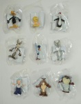 Kit 9 Miniaturas Looney Tunes -  importadas pelo Parque Hopi Hari  plástico duro  variam entre 3,5 a 7 cm de altura - itens de coleção ainda nas embalagens lacradas  sem avarias