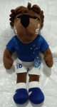 Pelúcia Mascote Oficial Raposão -  Cruzeiro Esporte Clube - #10  47 cm de altura aproximadamente - Produzido por Dartel Toys (Brasil)  item de coleção sem manuseio  ainda com etiqueta  muito bem conservado  sem avarias