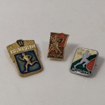 8. (3) Pins de corrida da URSS. Esporte.