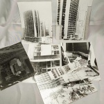 FOTOGRAFIA - Lote com 06 (seis) cópias de fotos do Incêndio do EDIFÍCIO ANDRAUS, cujas originais encontram-se no Laudo da Perícia Técnica. O incêndio no Edifício Andraus foi um incêndio de grandes proporções que atingiu o Edifício Andraus, na tarde do dia 24 de fevereiro de 1972, matando 16 pessoas e ferindo 320. Até então, era o maior incêndio da história do estado de São Paulo, no Brasil, até ser superado pelo incêndio no Edifício Joelma, dois anos depois. O fogo começou por volta das 16h20, na seção de crediário das Casas Pirani, localizada no terceiro andar. A loja ocupava 05 dos 27 andares do prédio.