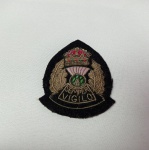 Patch de polícia da escócia da época da segunda guerra mundial. Mede 7cm de altura