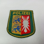 Patch de policia da Alemanha Polizei - Mede 9cm de altura