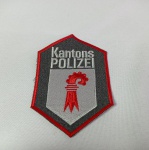 Patch de Polícia da Suiça - Kantons Polizei - Mede 11cm de altura