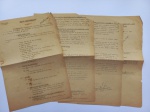 MILITARIA - REVOLUÇÃO DE 1932 - Interessante documento da FORÇA PÚBLICA DE SÃO PAULO de época datado de 1948, relativo as comemorações do 9 de julho daquele ano. 4 páginas