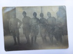MILITARIA - Foto antiga de um grupo de bombeiros paulistas, provavelmente da década de 20.