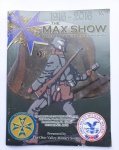 MILITARIA - Catálogo colorido da feira internacional de militaria THE MAX SHOW, com 60 páginas totalmente ilustradas e coloridas.