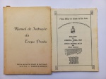 MILITARIA - lote com dois livretos originais da década de 80 da Polícia Militar do Estado de São Paulo.
