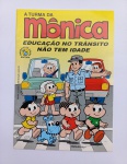 MILITARIA - Raro gibi da Turma da Mônica em parceria com a Polícia Militar do Estado de São Paulo sobre educação no trânsito.