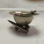(19) - MILITARIA - CINZEIRO Arte de trincheira da Revolução Constitucionalista de 1932.