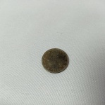 Moeda de 5 centavos cents de 1904 de dolar.