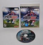 Vídeo Game Original - DVD - PS3 - PES 2011 - PRO EVOLUTION SOCCER - Possui manual - Disco conservado - Na embalagem original - não foi testado - Medida: 19 x 13 cm.