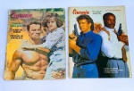 Lote com 2 Antigas e Conservadas Revistas - CINEMIN - Nº 20 (Ano:1985) e Nº 78 (Ano:1992) -   ''Comando Para Matar'' - ''Máquina Mortífera 3'' -  Cada revista possui mais de 40 páginas ricamente ilustradas com fotografias e textos  a respeito dos maiores sucessos do cinema - Editora: Brasil América - Medida de Cada revista: 31 x 23 cm.