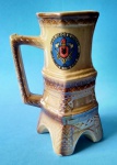 Linda e Colecionável Caneca de Cerâmica Sta Isabel - Comemorativa - Curso de Formação de Sargentos - Corpo de Bombeiro do Estado do Rio de Janeiro - Medida: 18 cm de altura.