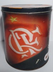 LATA DE PANETONE  ( vazia) - Séries Times  (Flamengo) -  ARCO - A empresa Multi Nacional Argentina, lança latas personalizadas, com a Triunfo, a Série Times Brasileiros.  Medindo: 16,5 de diâmetro X 19 cm de Alt.