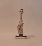 Escultura de porcelana porto alegre  - Relis  -  -   Medidas aproximada 19 cm de altura