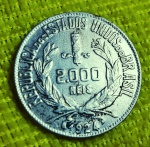 Brasil - 2000 Réis - 1924 - Prata - P710