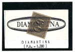BRASIL - Numeral vertical 60 réis - com carimbo DIAMANTINA