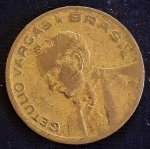 Brasil - 1945 - 20 Centavos - Reverso Inclinado - Cat.AI. V.194a