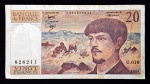 França - 20 Francos - 1986 - Serial U.016 - SOB
