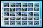 Brasil - 2015 - Folha completa - Circuito das Águas - Minas Gerais - Folha com 30 selos - 1º Porte - MINT