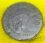 Moeda de Portugal - 200 Escudos - 1991 - Colombo e Portugal