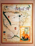 BRASIL - Álbum emitido pelos Correios - 1994- Cartela Anual Dos Correios - COMPLETO