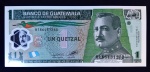 Guatemala - 1 Quetzal - 2008-2012 - P#115 - Polimero - FE