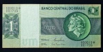Brasil - 1 cruzeiro - 1980 - C132a - REPOSIÇÃO (*) - Série B00019 - RARA - SOB/FE