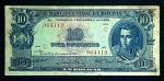 BOLIVIA - 10 BOLIVIANOS - 1945